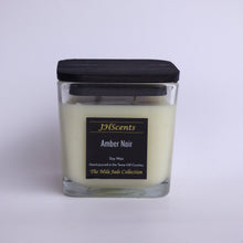 Load image into Gallery viewer, MJ 2-Wick Square - Amber Nior
