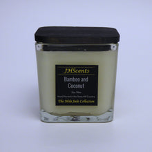 Load image into Gallery viewer, MJ 2-Wick Square - Bamboo & Coconut