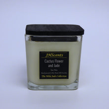 Load image into Gallery viewer, MJ 2-Wick Square - Cactus Flower & Jade