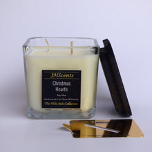Load image into Gallery viewer, MJ 2-Wick Square - Christmas Hearth