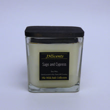 Load image into Gallery viewer, MJ 2-Wick Square - Sage & Cypress