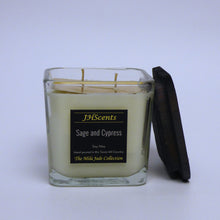 Load image into Gallery viewer, MJ 2-Wick Square - Sage & Cypress