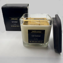 Load image into Gallery viewer, MJ 2-Wick Square - Fall Festival