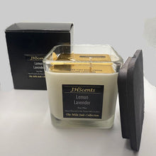 Load image into Gallery viewer, MJ 2-Wick Square - Lemon Lavender