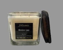 Load image into Gallery viewer, MJ 2-Wick Square - Western Lace