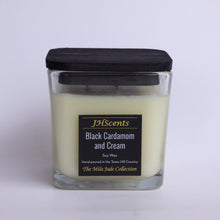 Load image into Gallery viewer, MJ 2-Wick Square - Black Cardamom &amp; Cream

