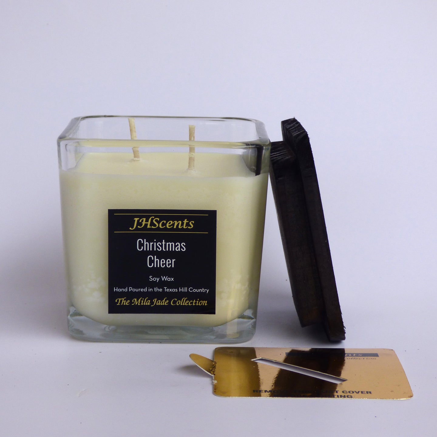 MJ 2-Wick Square - Christmas Cheer