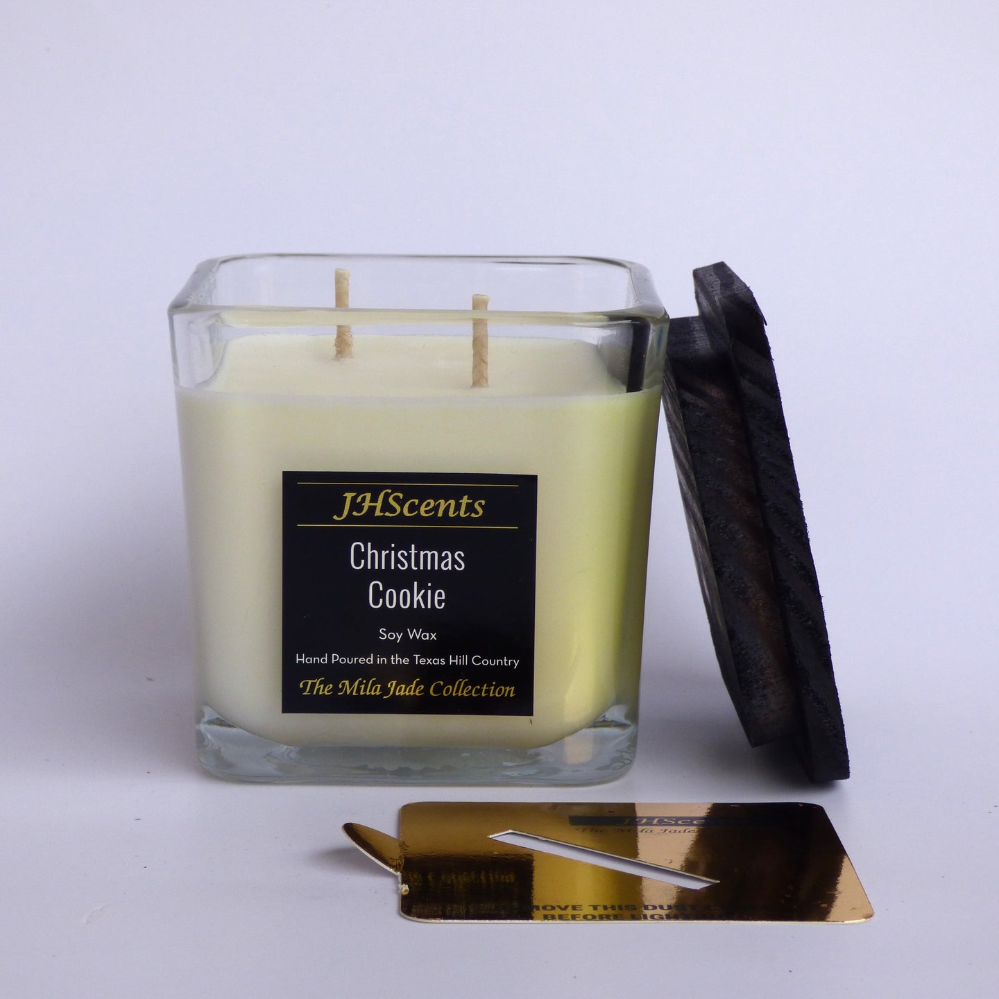 MJ 2-Wick Square - Christmas Cookie